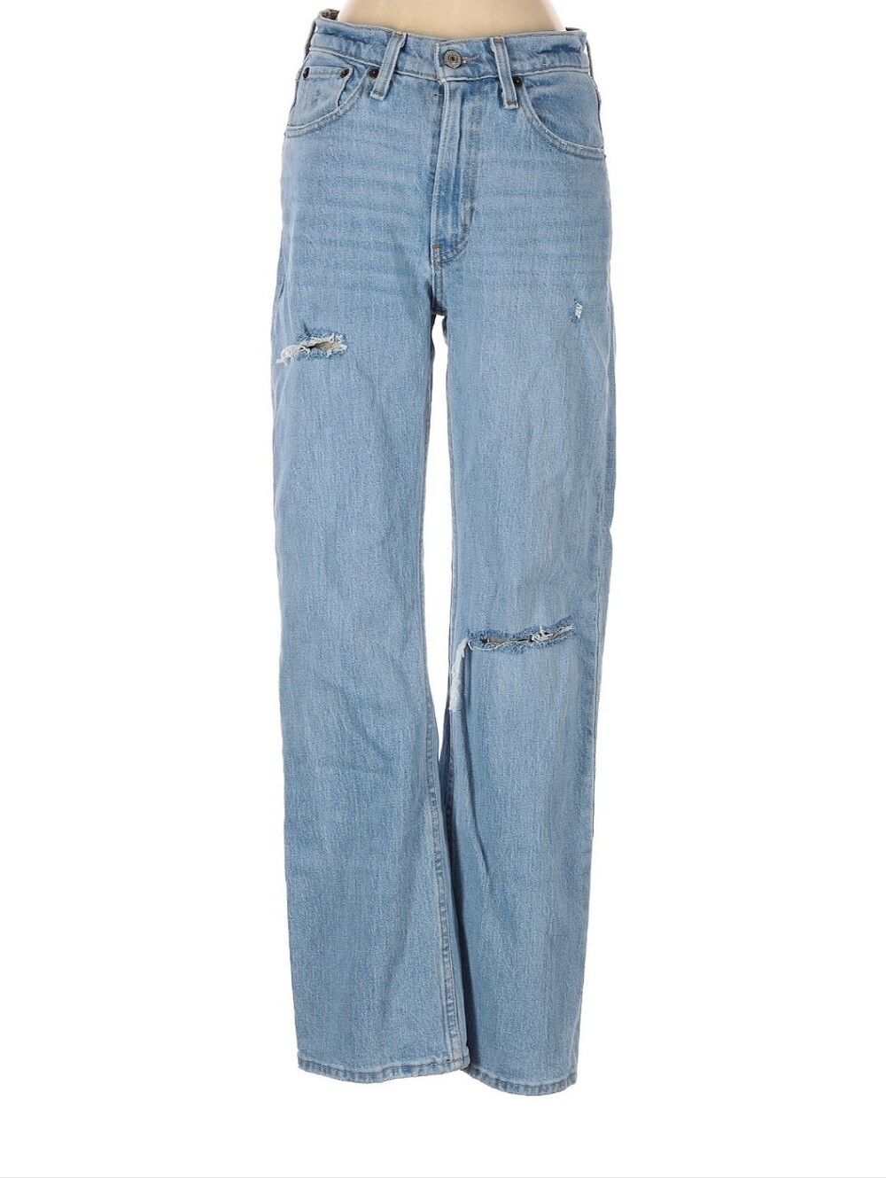 Abercrombie & Fitch 24 (00) SHORT The Baggy Mid Rise Jeans